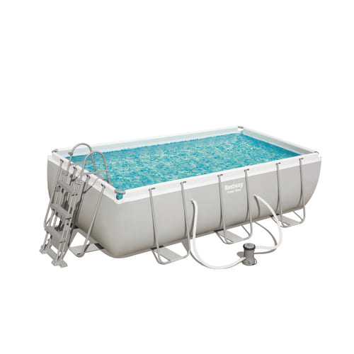 Bể bơi khung kim loại gia đình Bestway 56441 | 2,01m X 4,04m X 1m ( D x R x C )