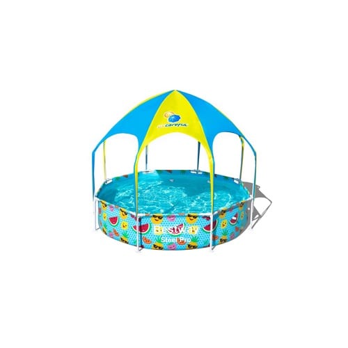 Bể bơi khung kim loại tròn Bestway 56432 | 2,44 m X 0,51m (ĐK x C)