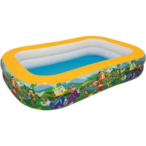 BỂ BƠI BƠM HƠI DÀNH CHO TRẺ EM HÌNH CHUỘT MICKEY | BESTWAY 91008 | 2.62m X 1.75m X 0.51m