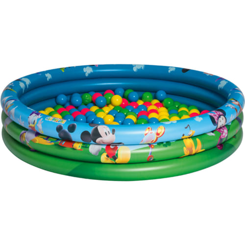 HỒ BƠI BƠM HƠI DÀNH CHO BÉ SƠ SINH HÌNH CHUỘT MICKEY | BESTWAY 91028 | 1.22m X 0.25m
